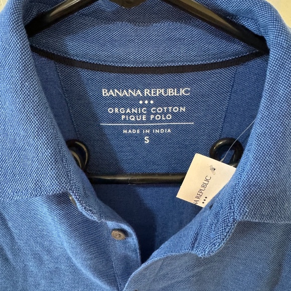 Men’s Blue Polo Shirt (Small) | Banana Republic - Picture 2 of 4
